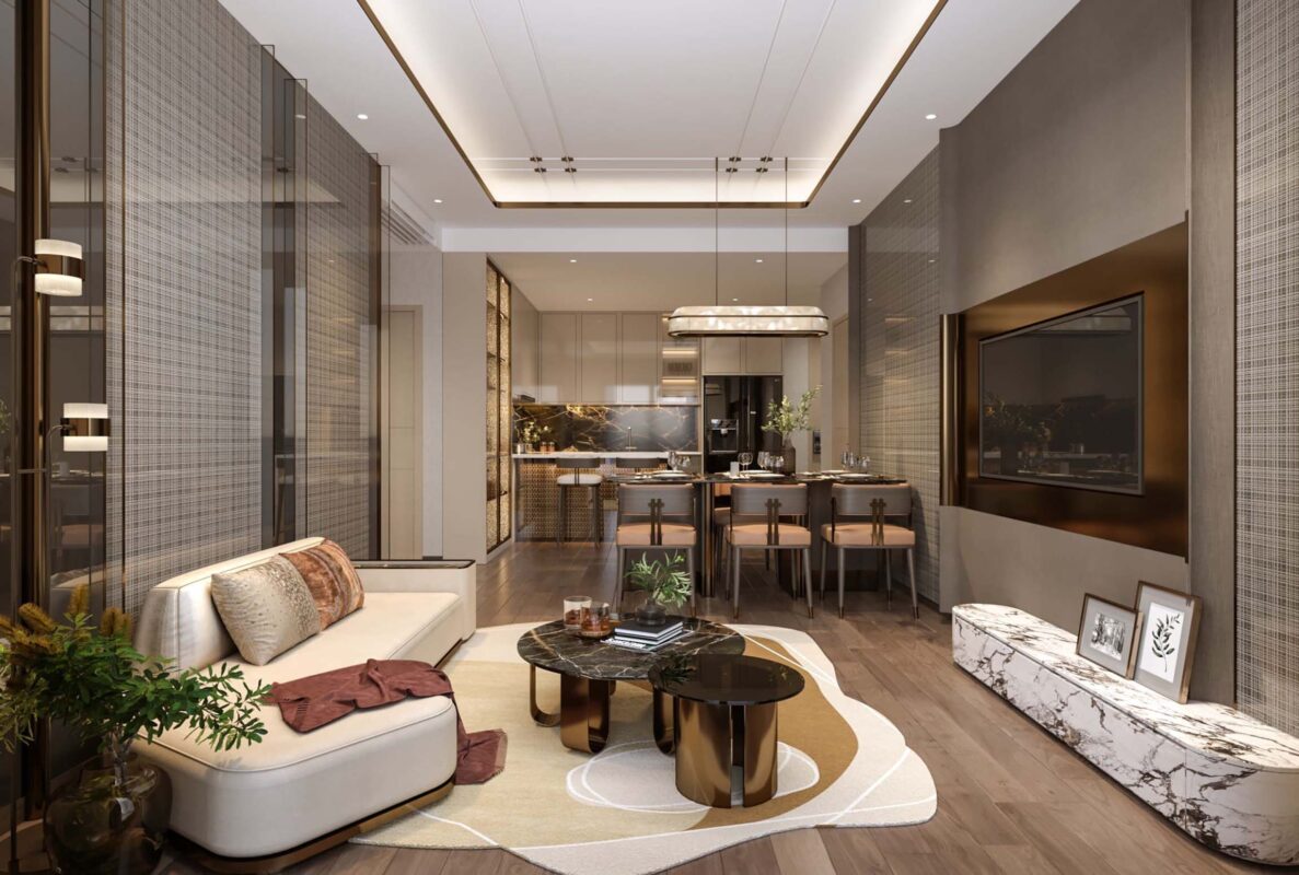 Căn hộ 3 ngủ mẫu chung cư MIK The Parkland Ocean Park 2