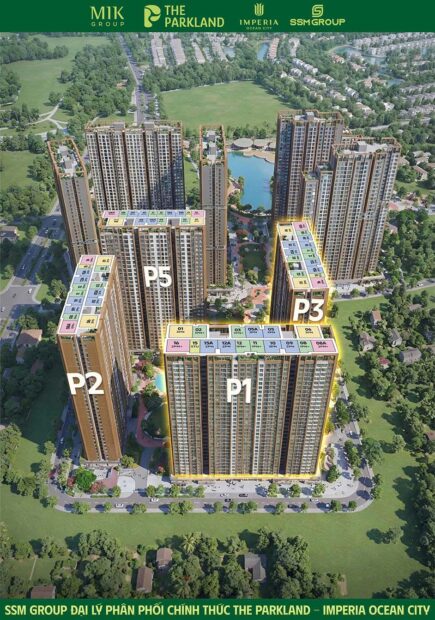 Mặt Bằng Chung Cư Ocean Park 2 MIK The Park Land