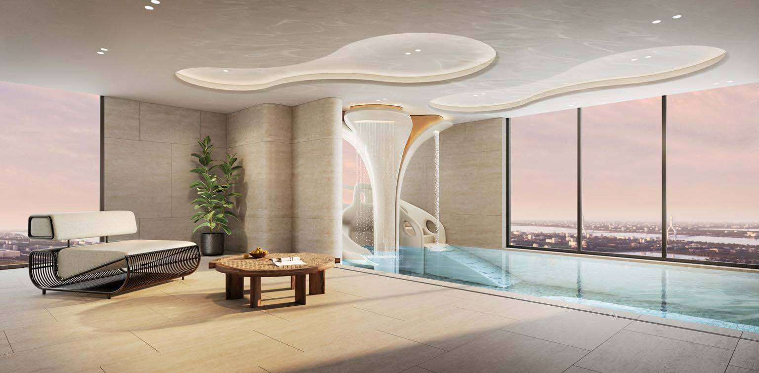 Bể bơi trẻ em trong nhà