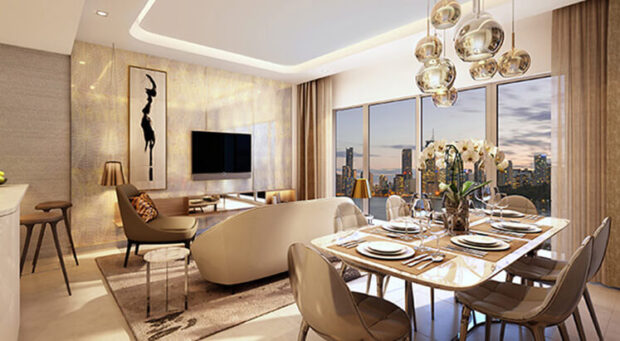 Căn 3 phòng ngủ MIK The Parkland