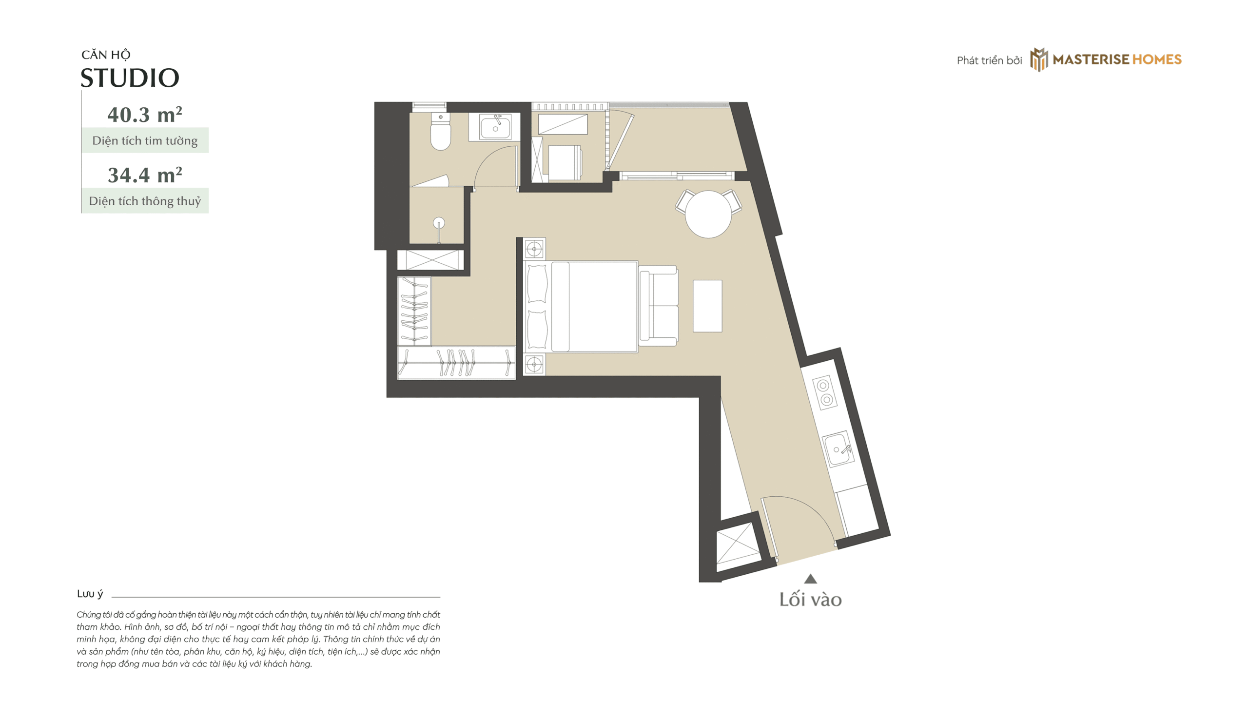 Layout căn hộ PEAK I