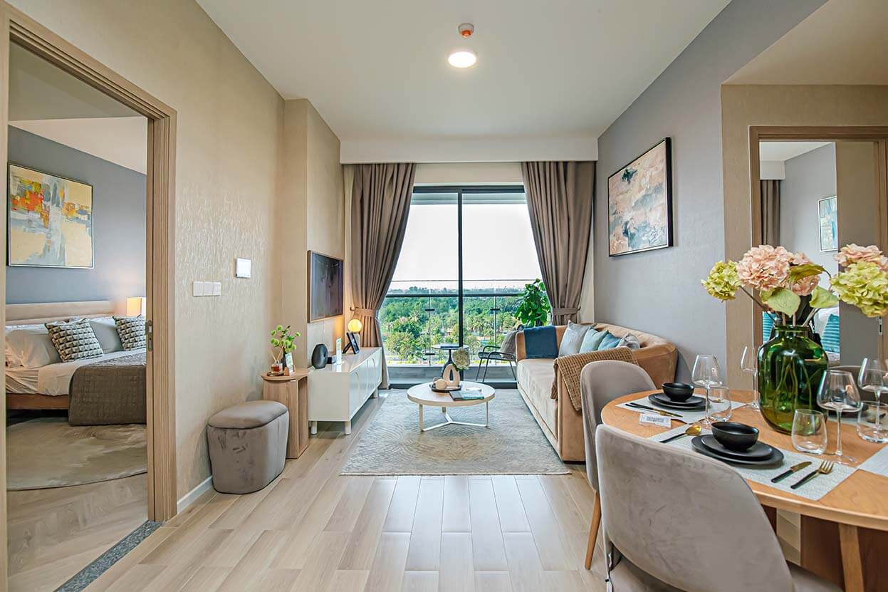 Căn 2 Ngủ MIK The Parkland Ocean Park 2