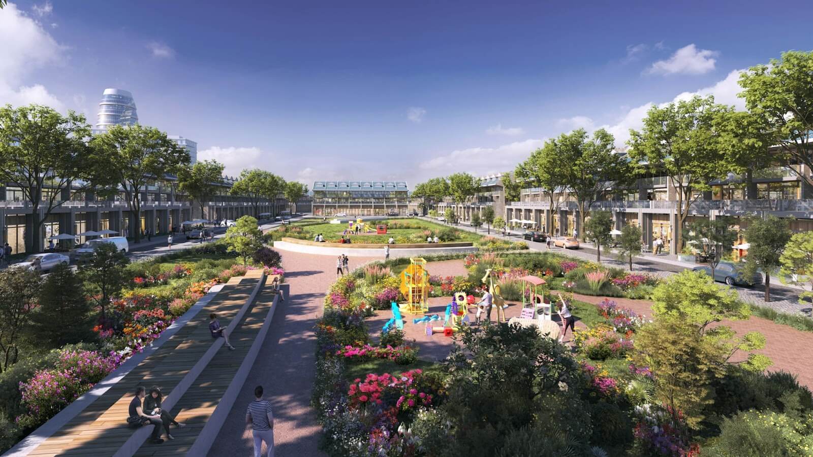 Sun Bắc Ninh Thiết kế khu đô thị dự án Sun Bắc Ninh