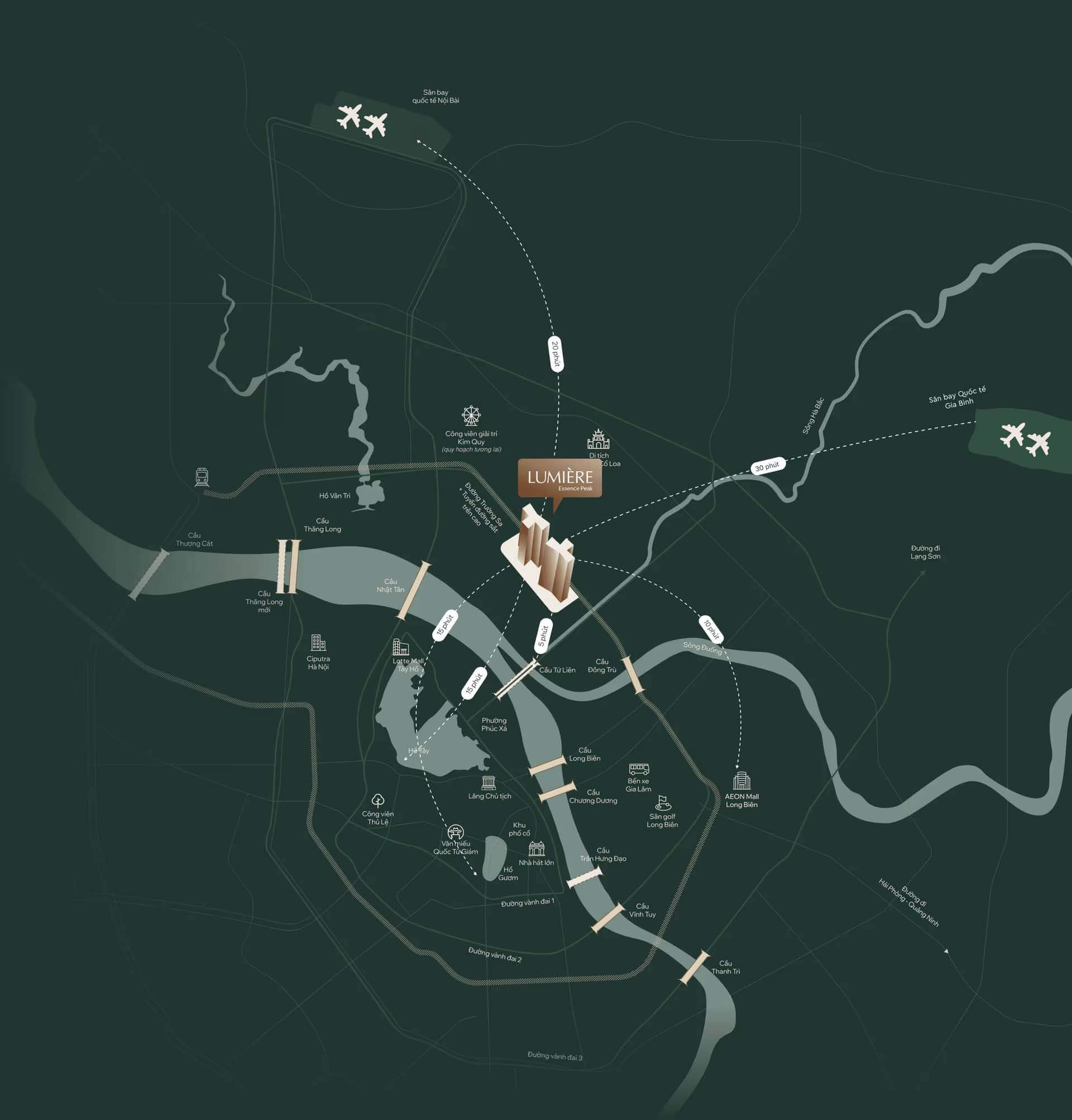 Vị trí Vinhomes Global Gate