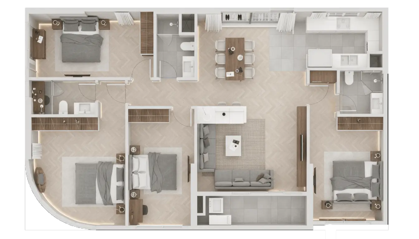 Căn-hộ-4-phòng-ngủ-chung-cư-Masteri-Grand-Coast-Vinhomes-Ocean-Park-2