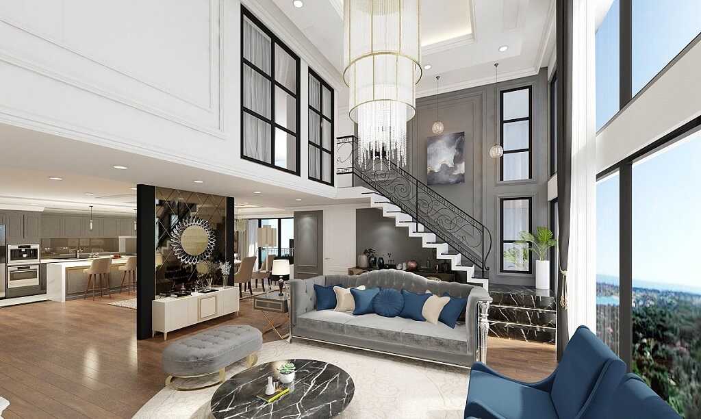 Căn hộ duplex chung cư Masteri Grand Coast Vinhomes Ocean Park 2