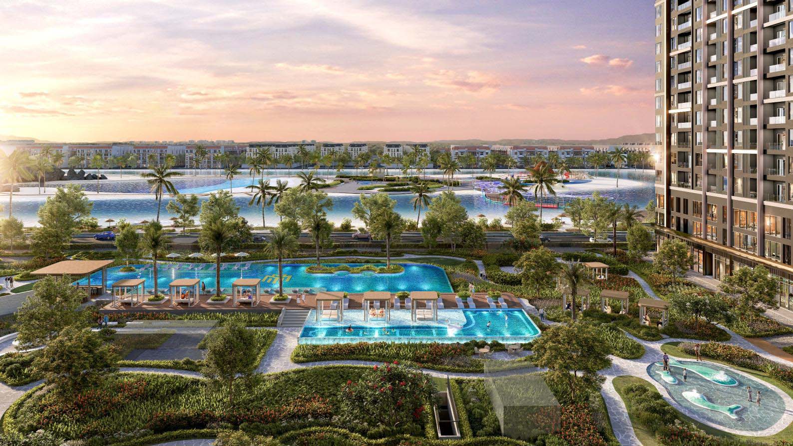 bể bơi ngoài trời