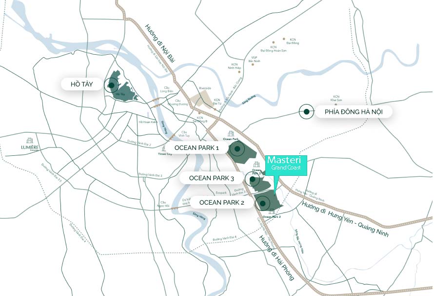 Vị trí Masteri Grand Coast