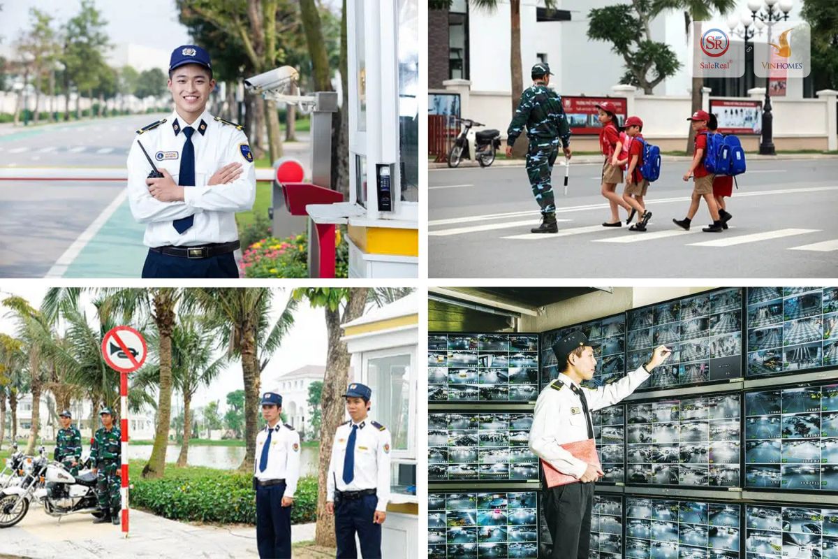 Tiện ích Vinhomes Bắc Ninh hệ thông an ninh tại vinhomes bắc ninh