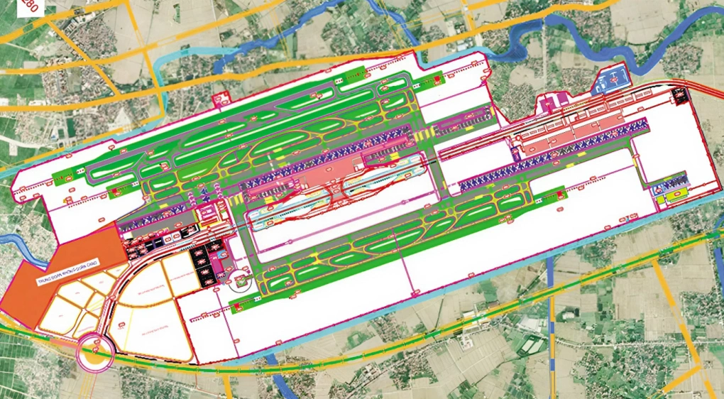 quy hoạch sân bay Gia Bình